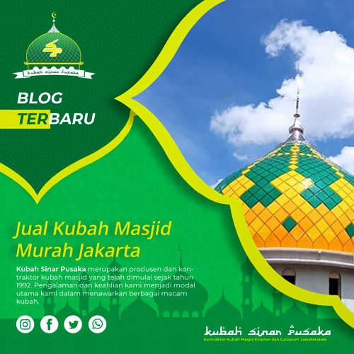 Jual Kubah Masjid Murah